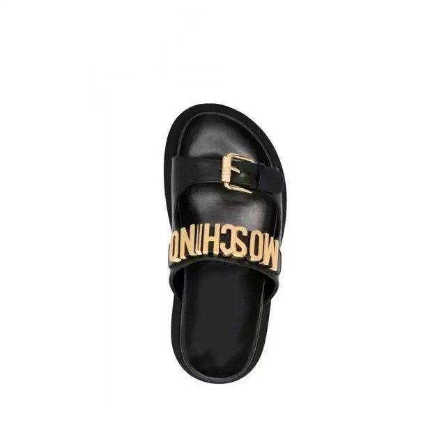Women's Designer Casual Alphabet Sandals Hot Summer Beach Slippers and Slides for Ladies