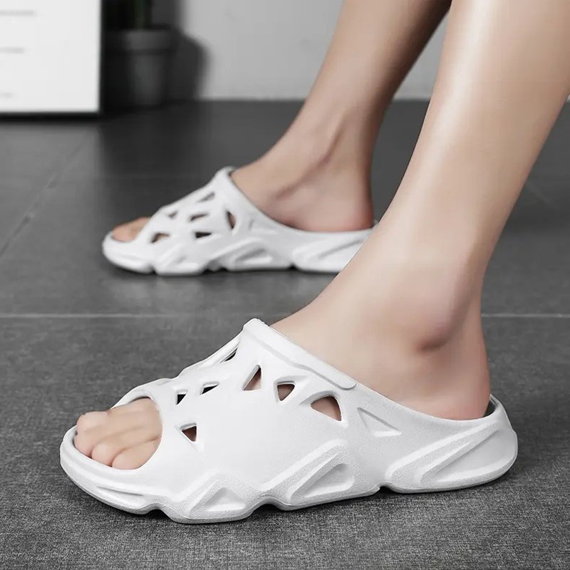 Fashion Outdoor Sliders Sports Full Print Logo Custom Slides Slipper Shoes Unisex Eva Slippers Manufacturers For Men