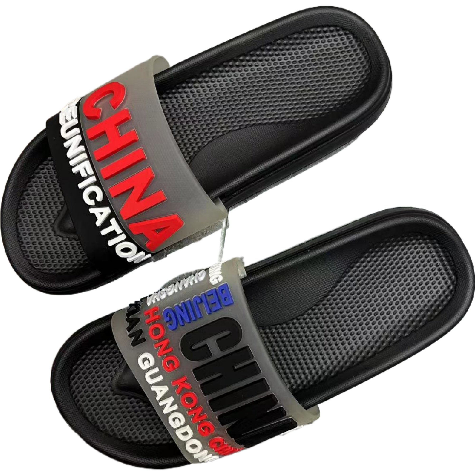 China Manufacturer Slipper Men's Anti-slip Slippers Wholesale EVA Outsole Slides Slippers