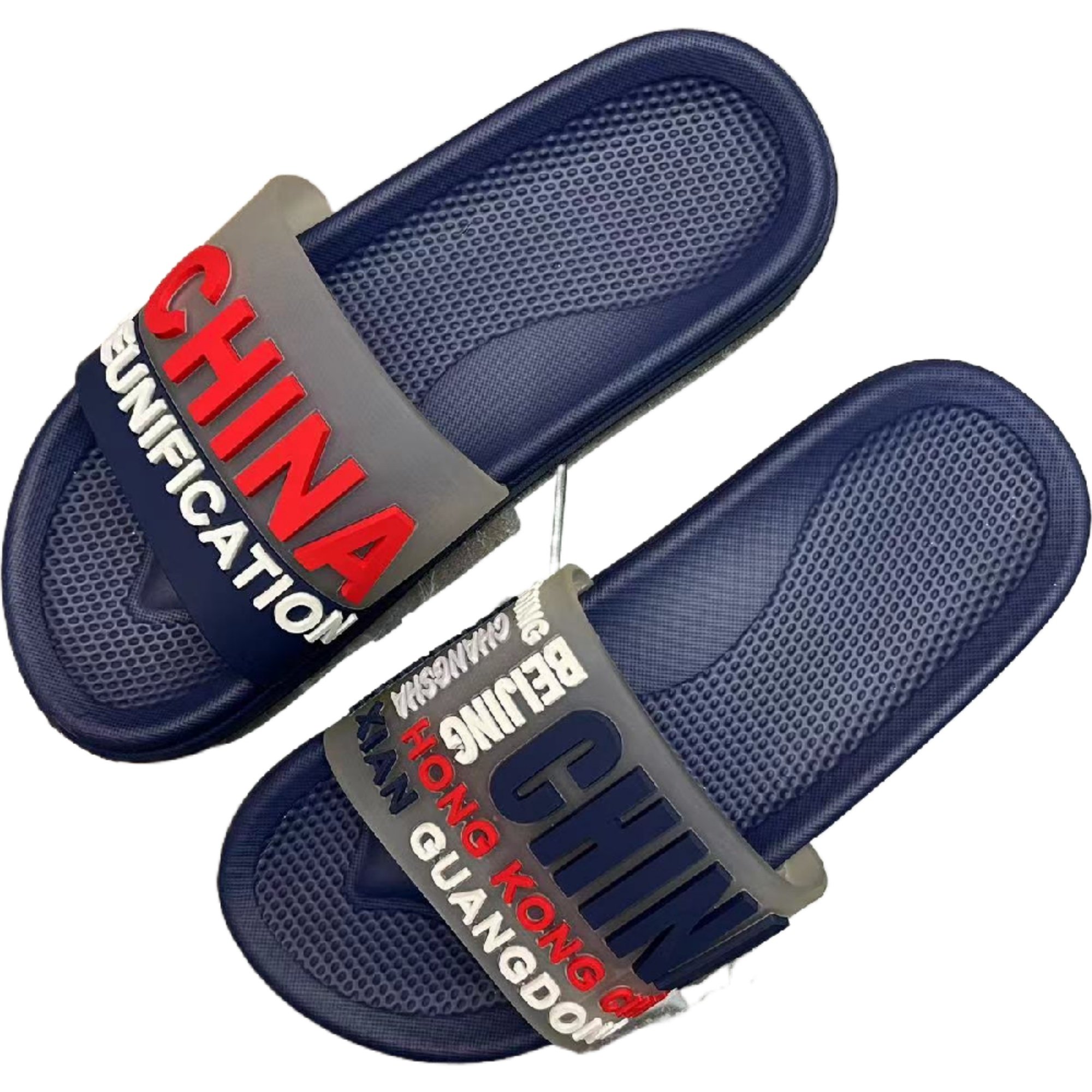 China Manufacturer Slipper Men's Anti-slip Slippers Wholesale EVA Outsole Slides Slippers