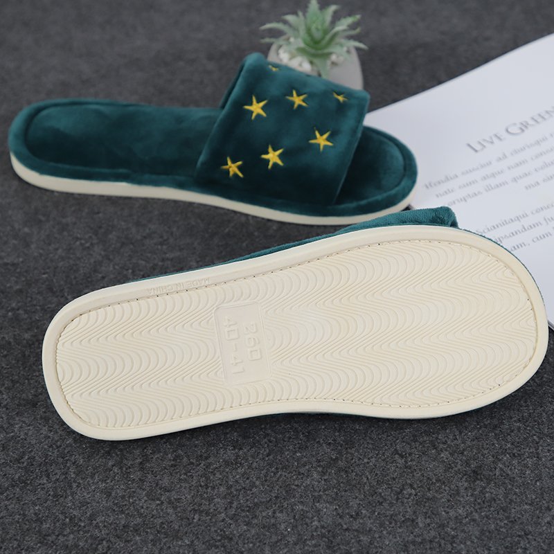 2022 Super Soft Open Toe Bedroom Slippers Shoes Slide Sandals Ladies House Slippers For Home