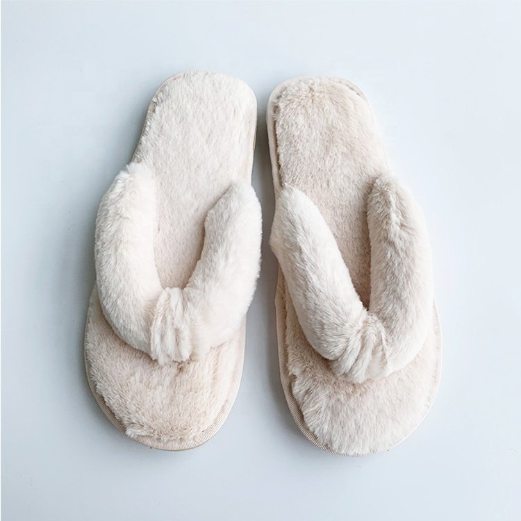 2022 women's Slide Sandals fleece soft Slides Slipper Plush Slippers Women Flip Flop sandals