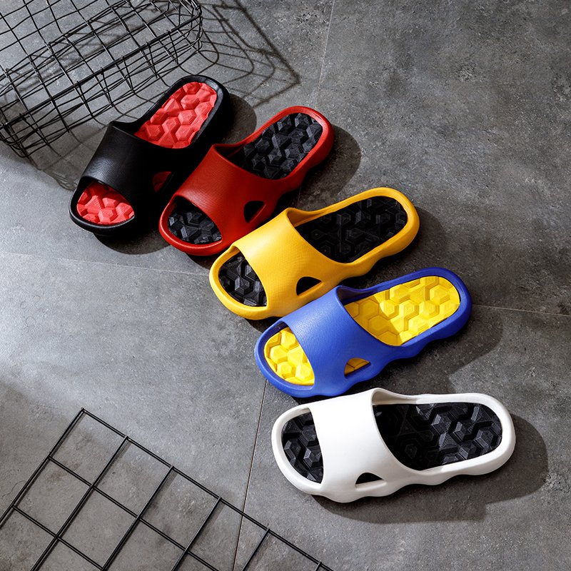 fashion Custom Printed Logo Woman Slides Sandals Grs Eva Men and Lady Slippers Printed Rubber Slides Slippers