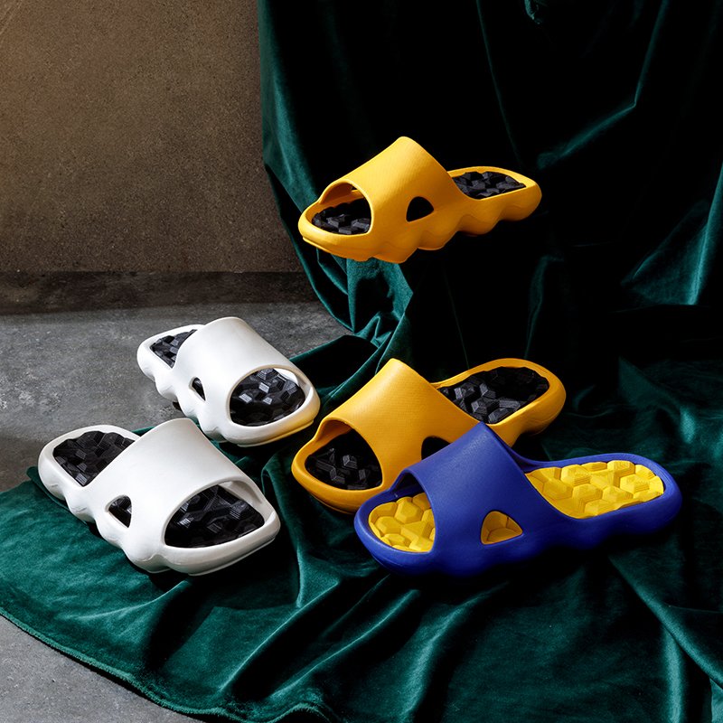 fashion Custom Printed Logo Woman Slides Sandals Grs Eva Men and Lady Slippers Printed Rubber Slides Slippers