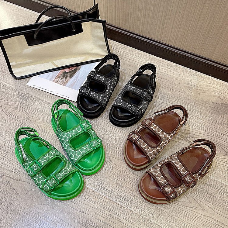 China Factory women's sandals women designer sandals shoes summer designer sandals women famous brands