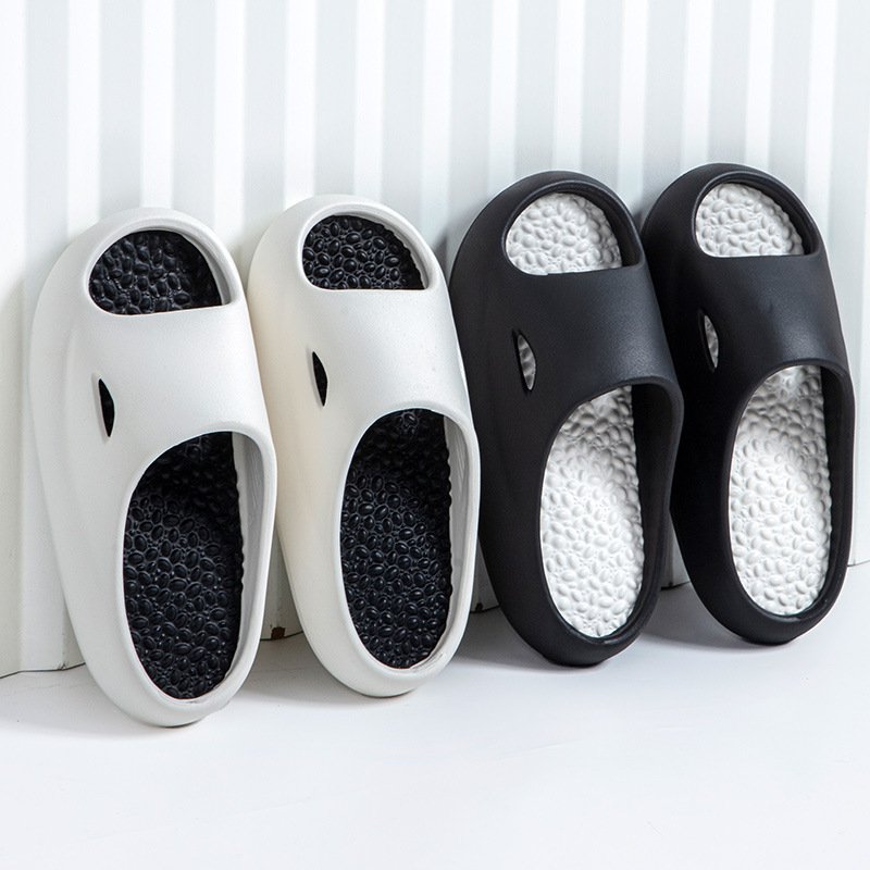 high quality Sublimation Comfy Eva Bath Room Rubber Soft Wholesale Massage House Slides Slippers Logo Custom for Men Women