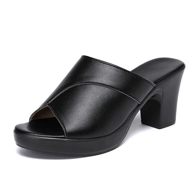 high quality ladies high heel slippers shoes sexy 2024 heels for women new