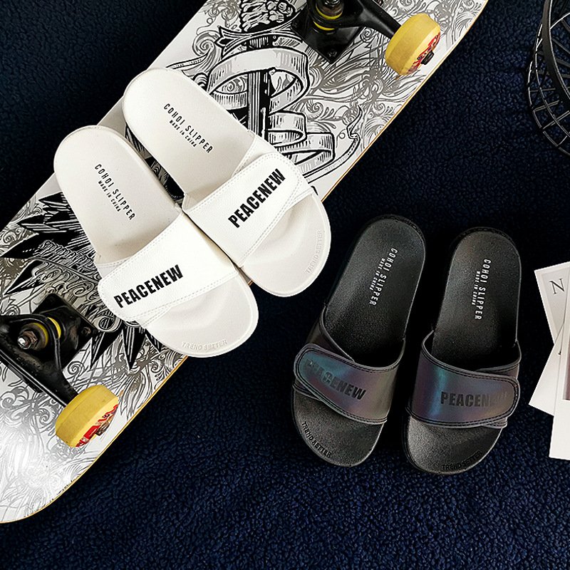 Summer Slide Slippers for Women - Men Sporty Lazy Buckle One-Strap Fashion Outdoor Beach Sandals