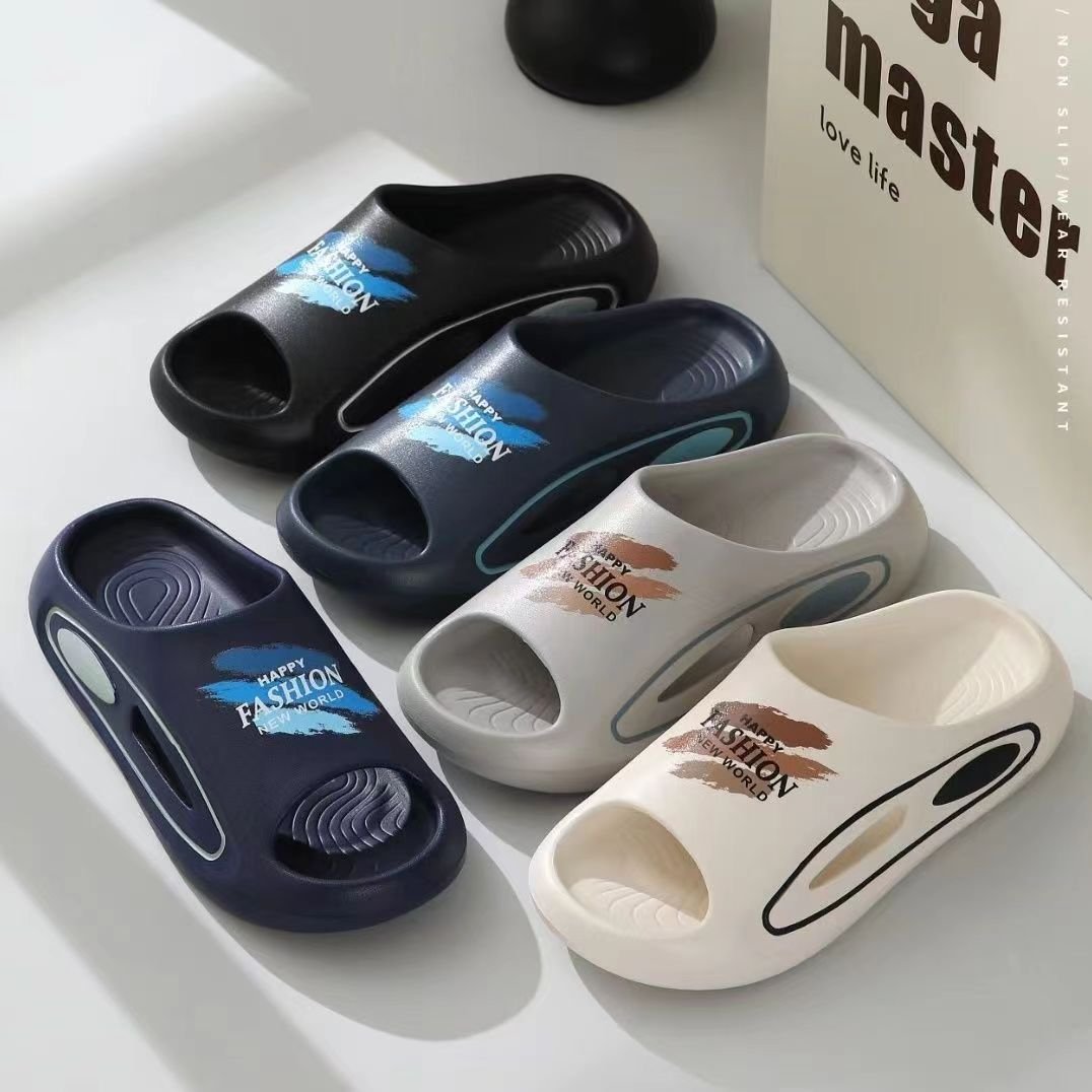 Wholesale Fashion Summer Unisex Beach Slides Slippers Female New Model Indoor Slipper Men Outdoor Slippers
