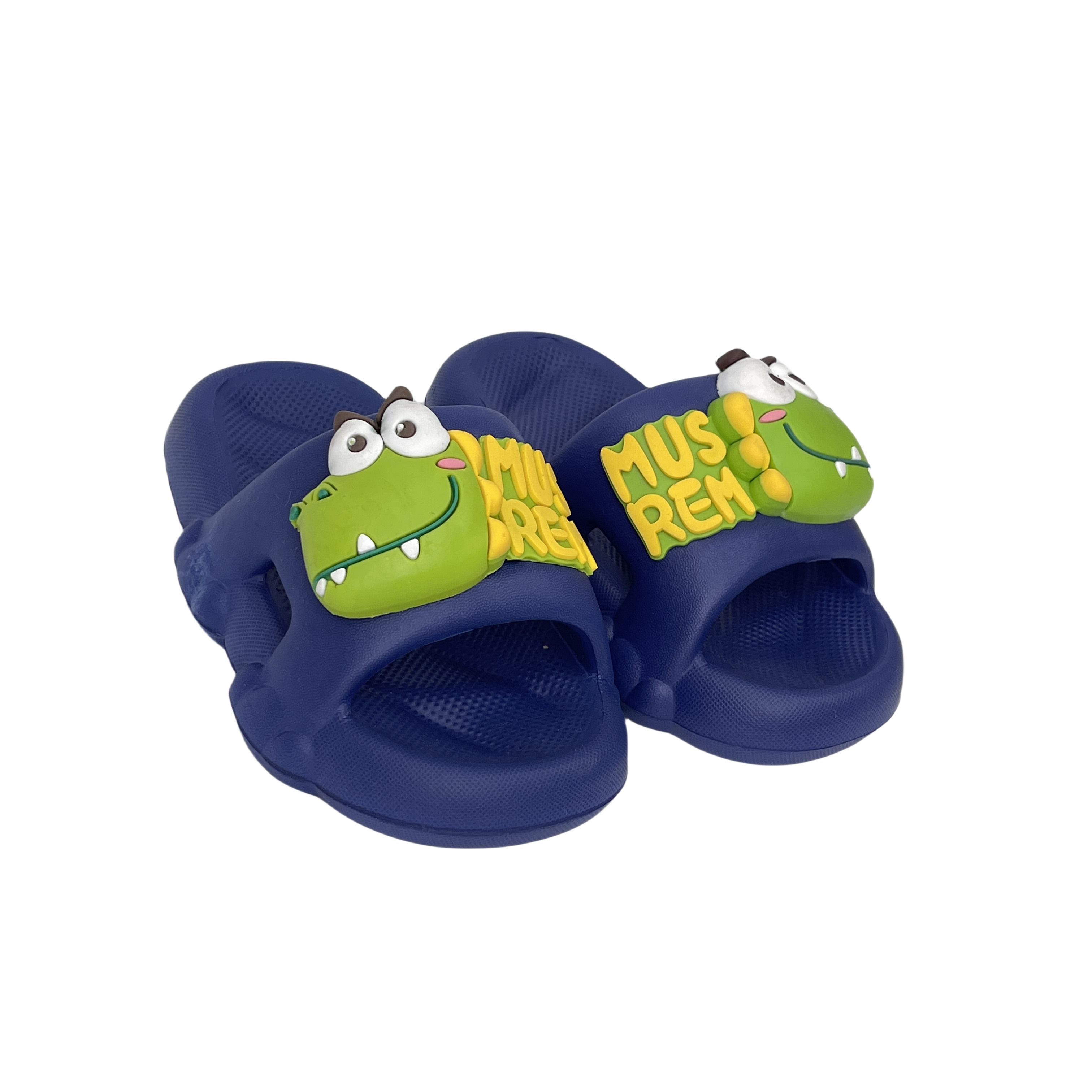 Hot Selling PVC Open Toe Cute Cartoon Anti-Slip Slide Slippers Unisex Kids Slippers for Summer Winter and Spring Use