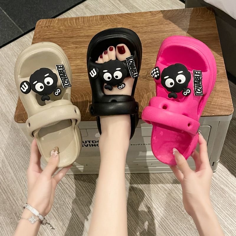 2024 New Designer Eva Slippers for Women Custom Logo Non-Slip Outdoor Summer Beach Sandals Hard-Wearing Slide Slippers
