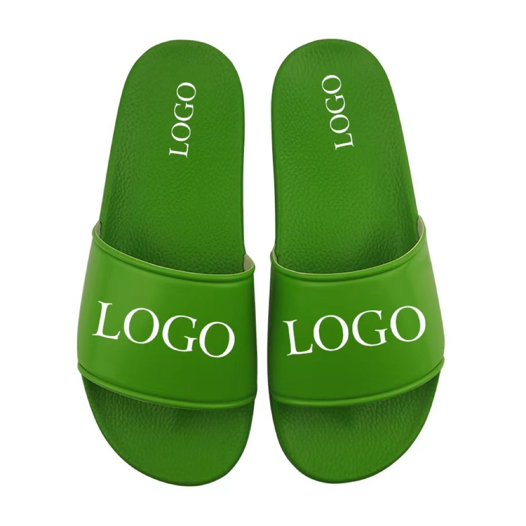 New Arrivals Round Head Single Strap Customized Logo Anti-Slip Waterproof Slippers Women's Slides Slippers For Men
