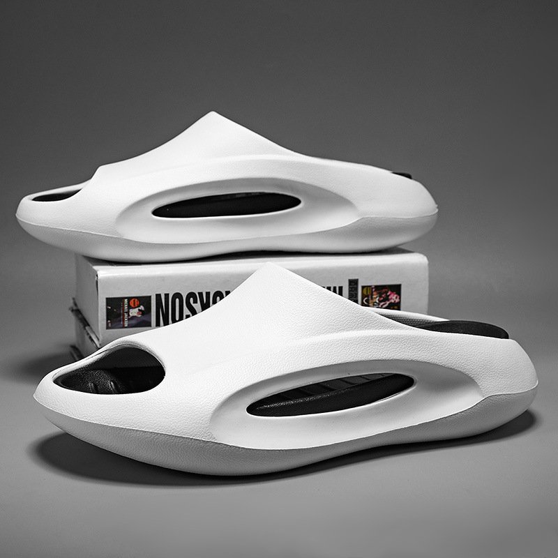 2024 Summer Thick Sole Sports Custom Men Women Designer Printed Eva Beach Slides Slippers Unisex Custom With Own Logo