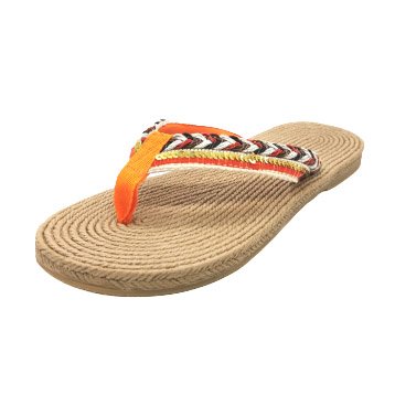 2020 Latest Design Casual Hemp EVA Sandal Women Beach Japan Style Custom Logo Slipper Slide Soft Rubber Flip Flops