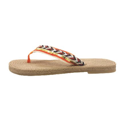 2020 Latest Design Casual Hemp EVA Sandal Women Beach Japan Style Custom Logo Slipper Slide Soft Rubber Flip Flops