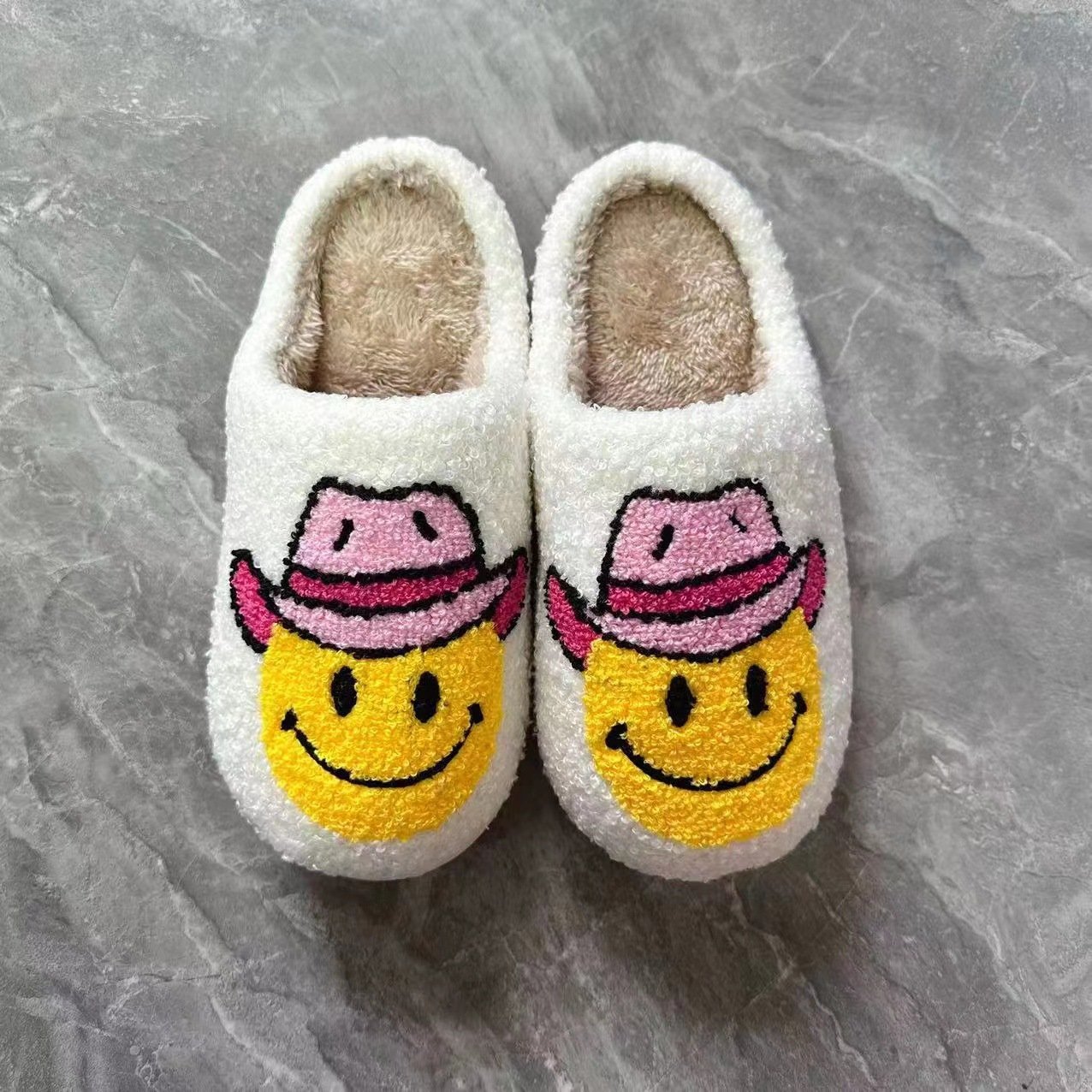 2023 Hot cowboy and boot plush Slippers winter slides Boots Women's slippers