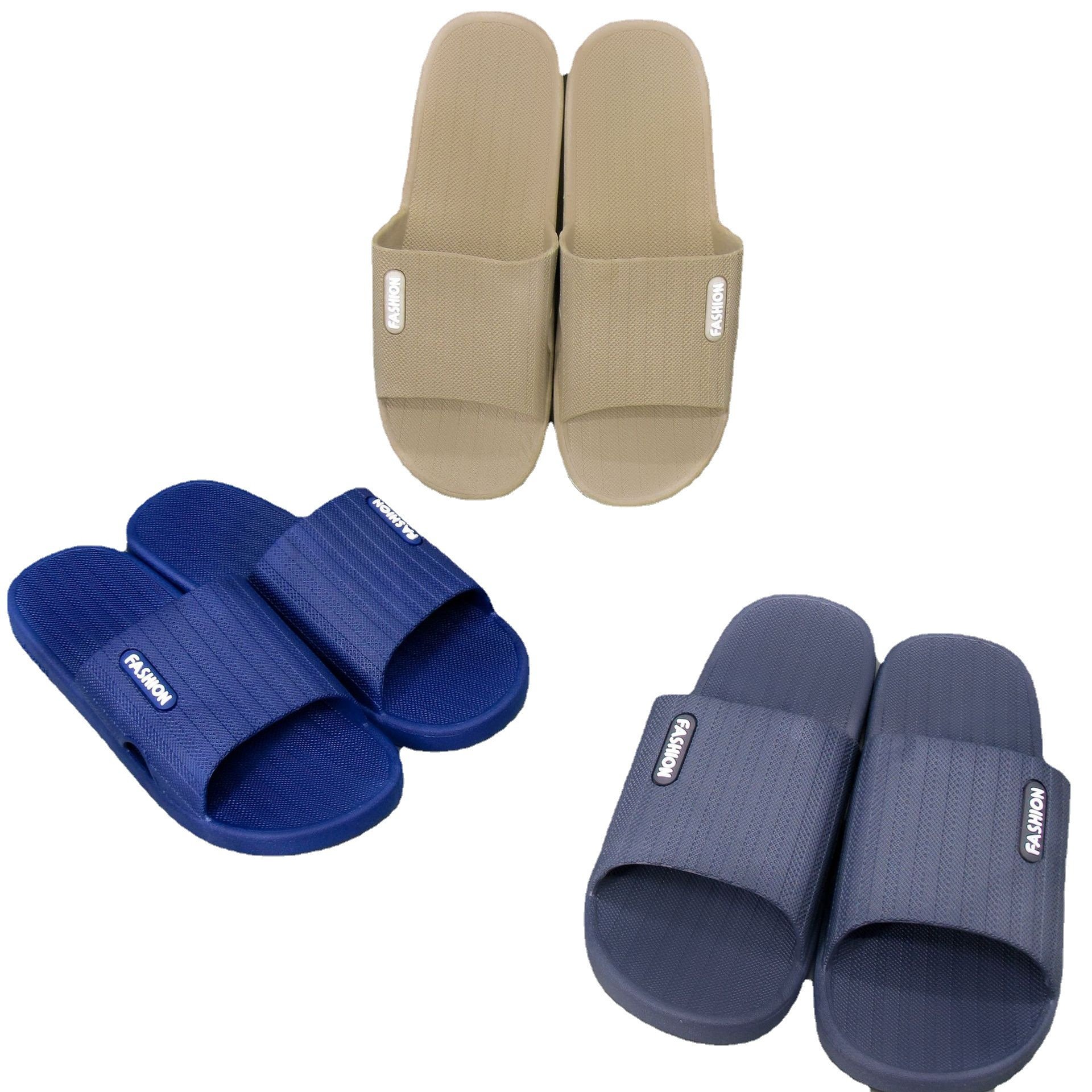 cloud Printed Slides Slippers Anti-Slip Flat Slide-on Sliding Sandals with Foam Comfortable and Stylish