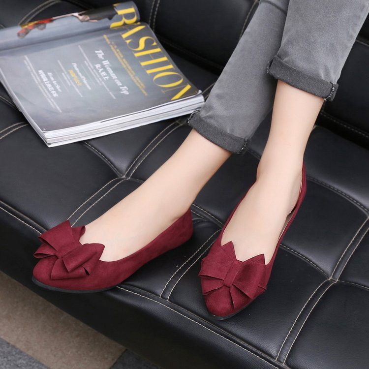 2024 New Arrival Formal Women Fashion Ladies Pointed Toe Beautiful Bowknot Flat Shoes Slides Slippers Mules