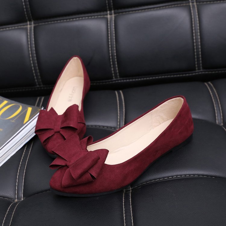 2024 New Arrival Formal Women Fashion Ladies Pointed Toe Beautiful Bowknot Flat Shoes Slides Slippers Mules