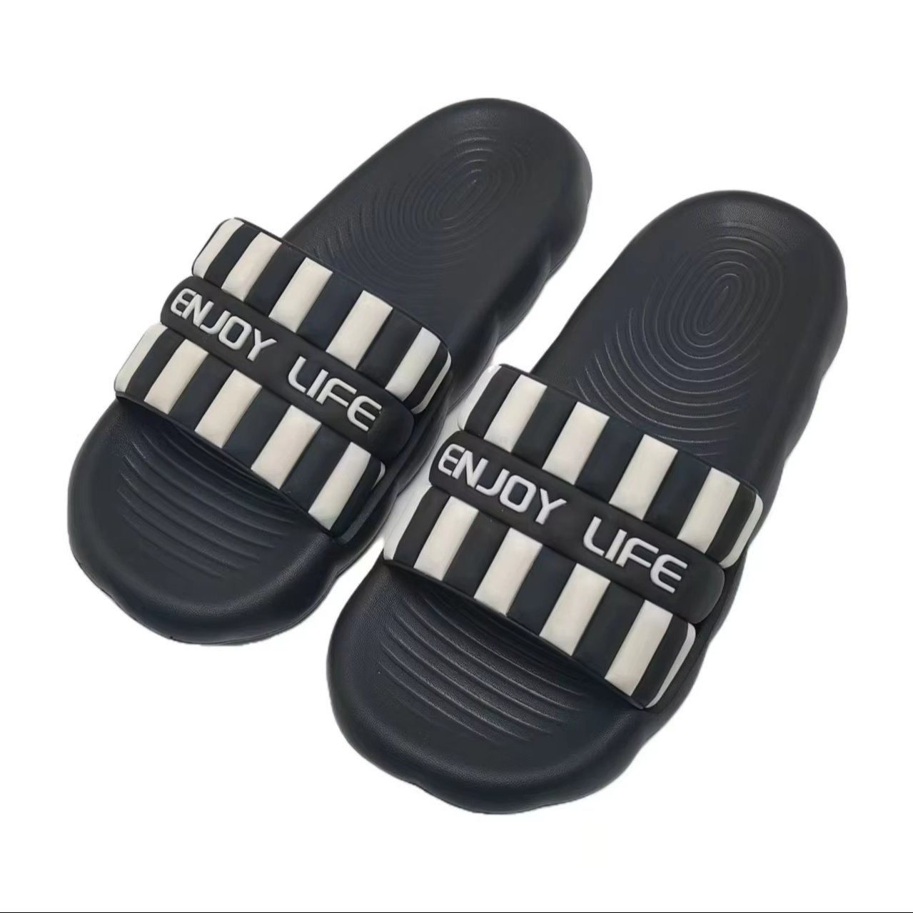 New Fashionable Trending Customized Soft Breathable Light Weight Unisex Comfortable Slides Slippers High Quality EVA Material