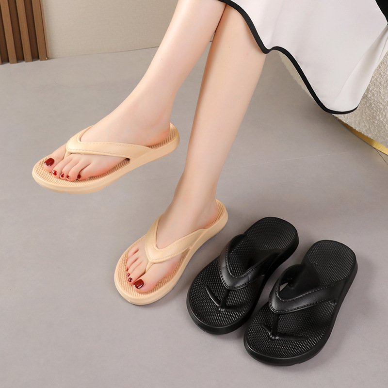 EVA Womens Flip Flops Are Simple Fashionable Shock Absorbing Anti Slip Comfortable Durable An Essential Outdoor Beach Slipper