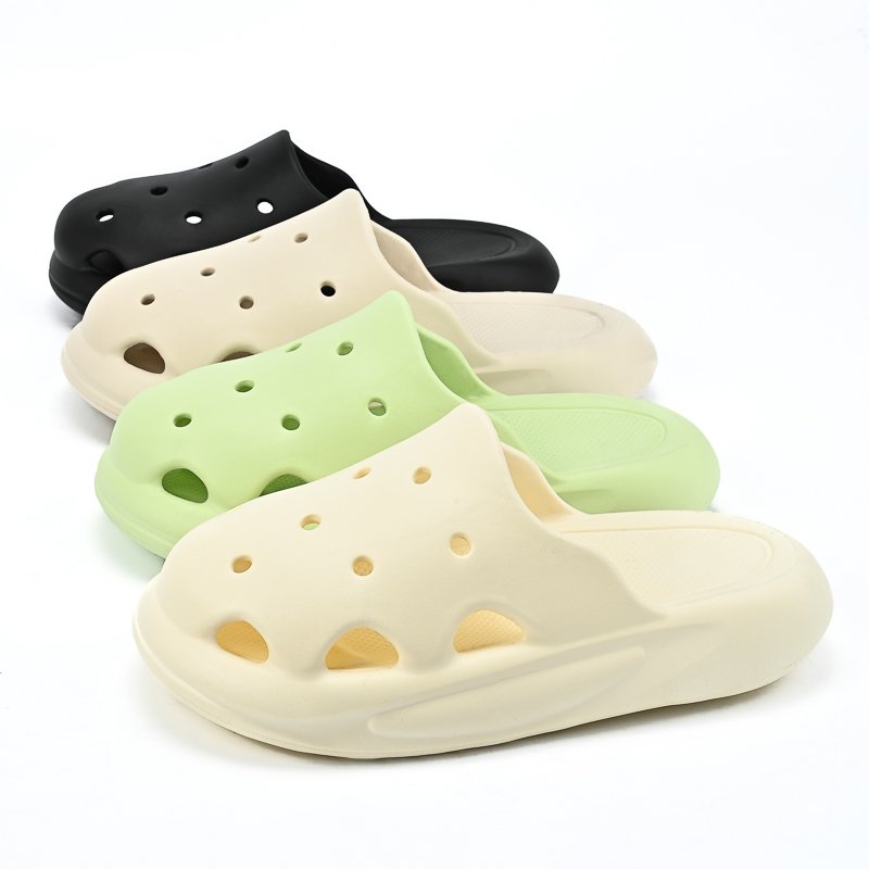 Slide Slippers Outdoor Beach Ant-collision Sandals Unisex Slides Garden Shoes Bathroom Indoor Clogs for Women and Men EVA