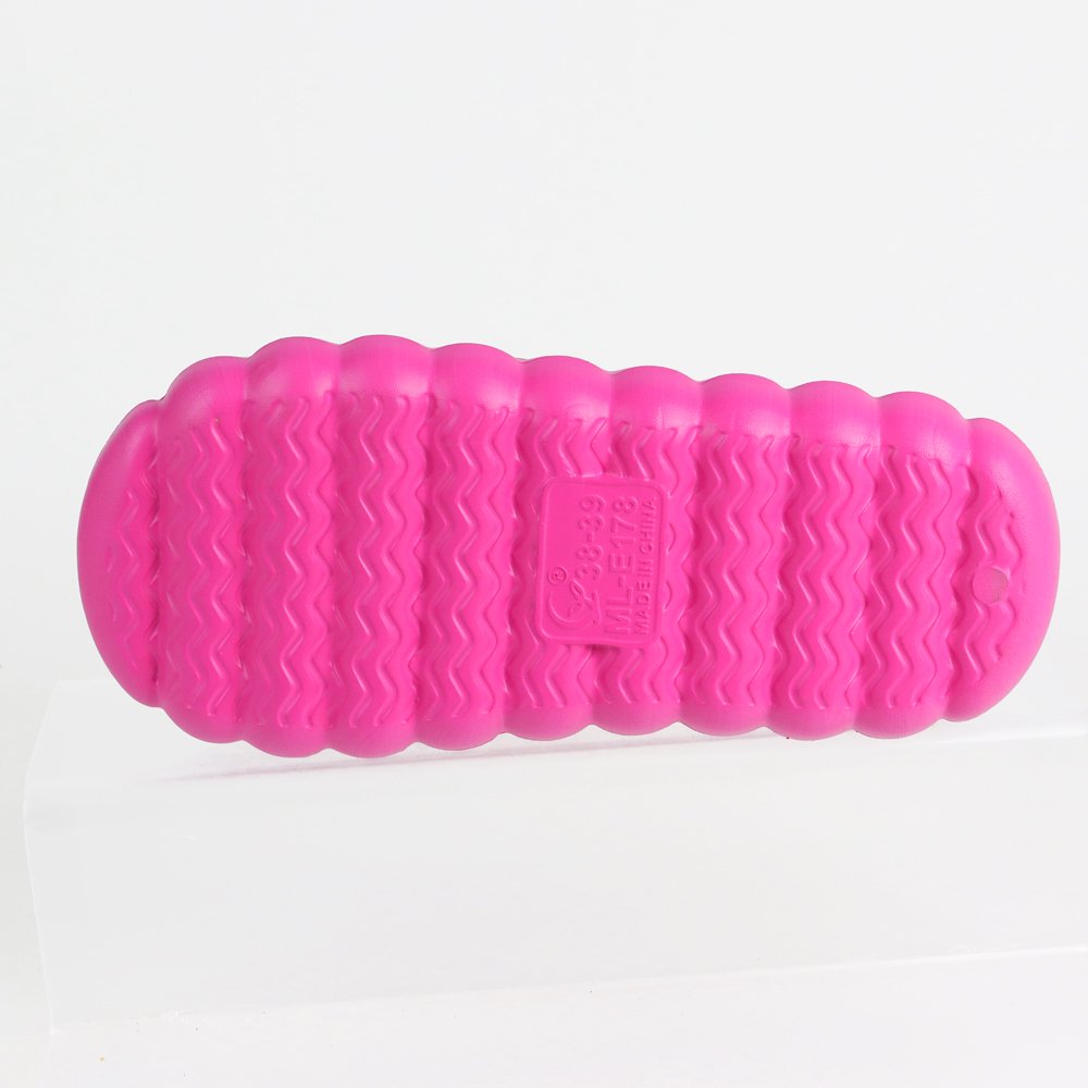 New Design Luxury High Heels Shoes Ladies Slippers High Quality Flat Slide Slipper For Women