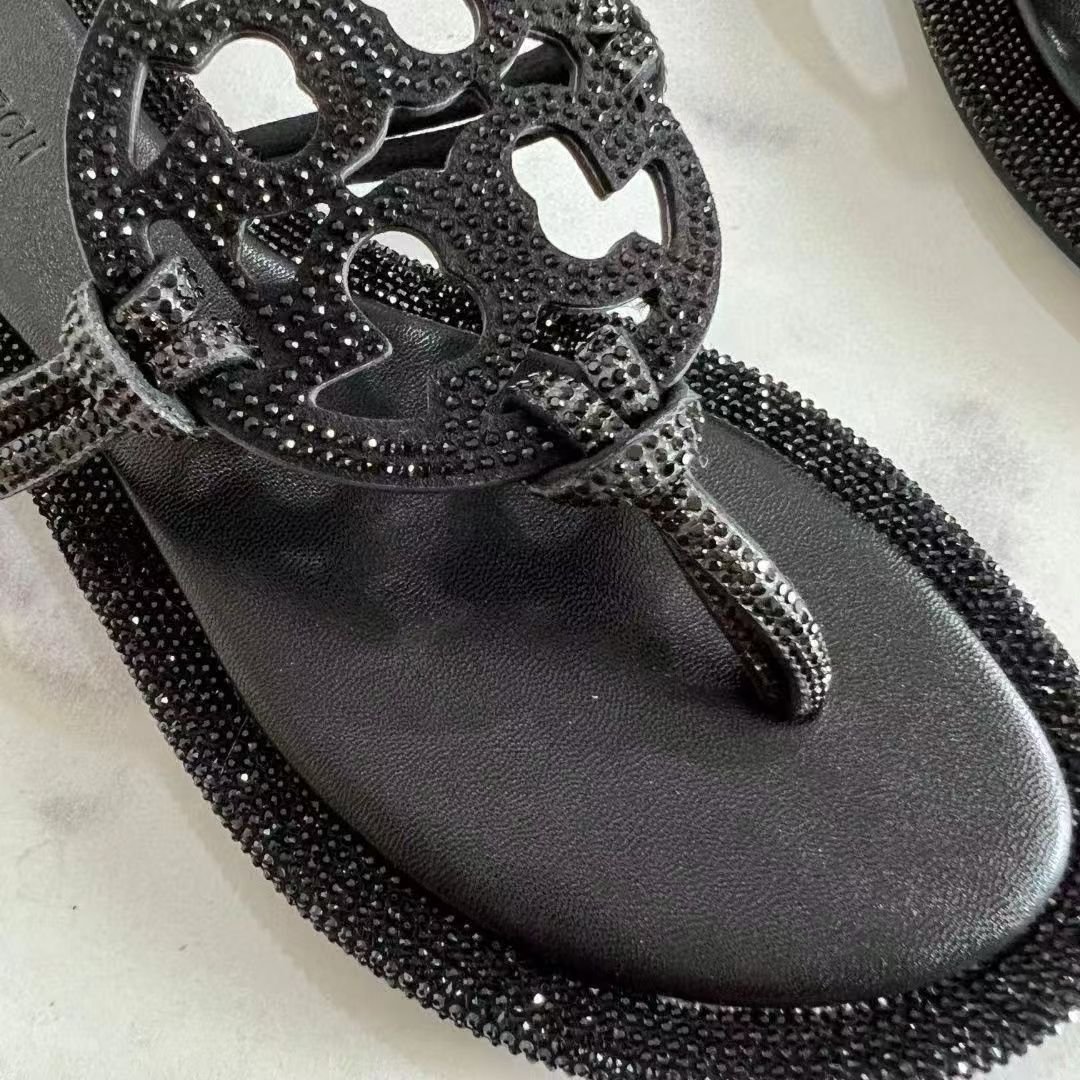 Designer Luxury Brand Women Leather Shoes Custom Wholesale Top Quality Trendy New Beach Slippers
