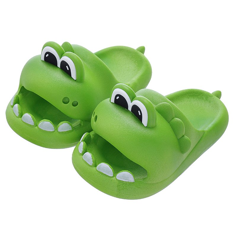 Children's Non Slip Cartoon Dinosaur Sandal Kids Indoor Anti-Slip Slides Slipper Kids Slipper Summer Kids Slippers Children
