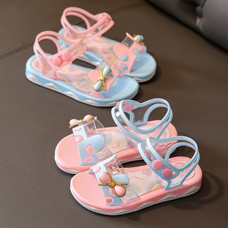 New Arrivals baby walking shoe Jelly Sandals Kids Shoes boys girls Summer PVC slippers Kids prewarlker 1- 3 years old