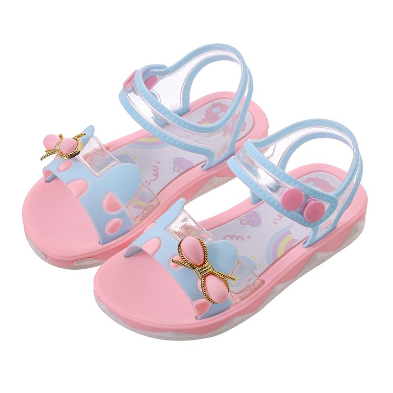 New Arrivals baby walking shoe Jelly Sandals Kids Shoes boys girls Summer PVC slippers Kids prewarlker 1- 3 years old