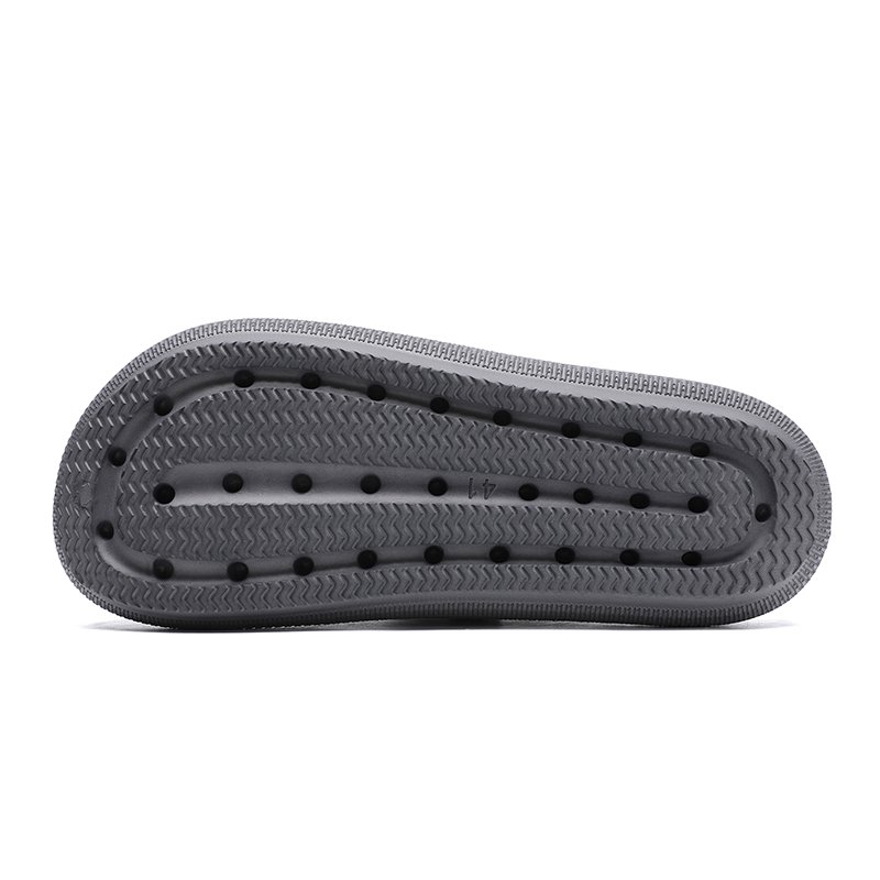 2024 New couple buckle closed-toe flat sandals slippers EVA beach foam runners clogs platform holes slides for men women