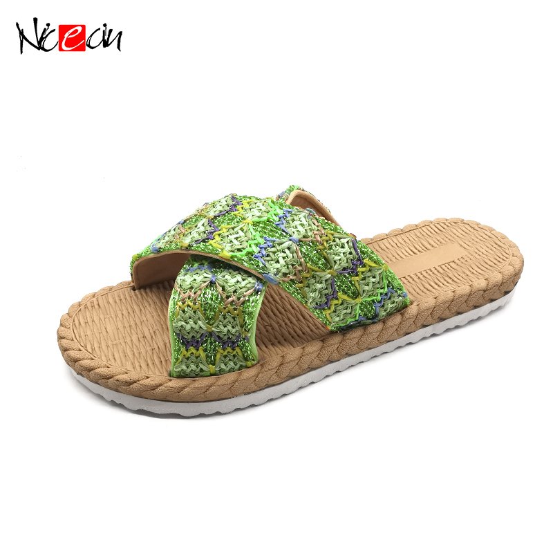 Nicecin Slippers Ladies Wholesale Beach Fashion Slippers