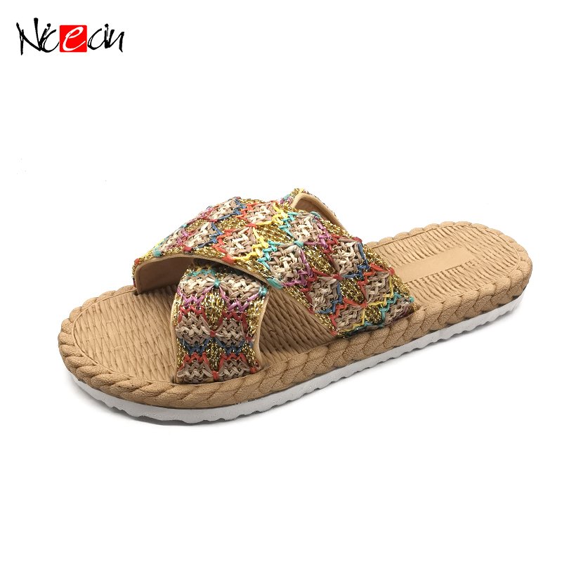 Nicecin Slippers Ladies Wholesale Beach Fashion Slippers