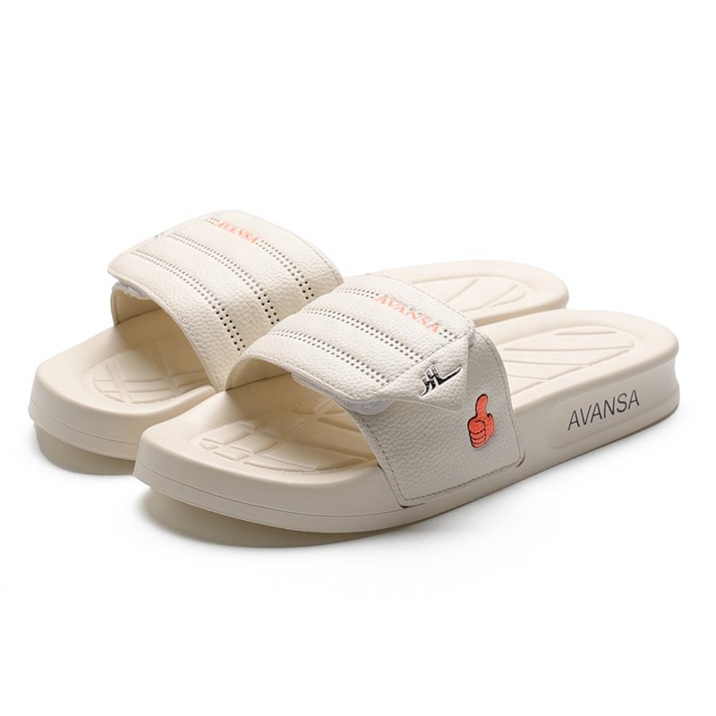 Henghao Oem Low Moq New Style Pu Soft Slides Slippers Plain Bulk Custom Slides Slippers Prime Shoes Leather Sandals For Men