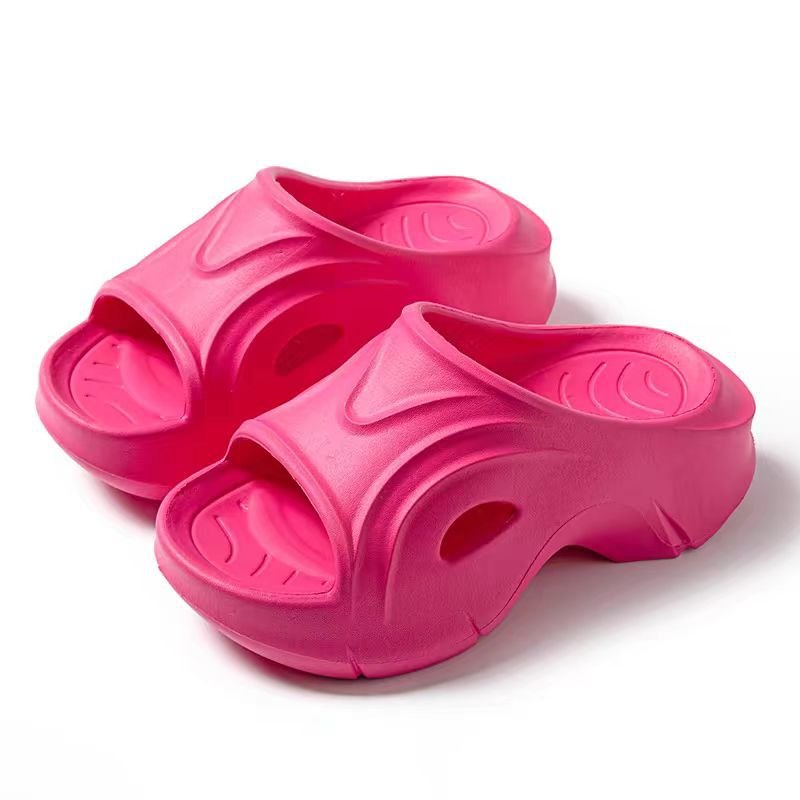 H5050 colorful newest woman 5CM platform shoe ladies slides slippers