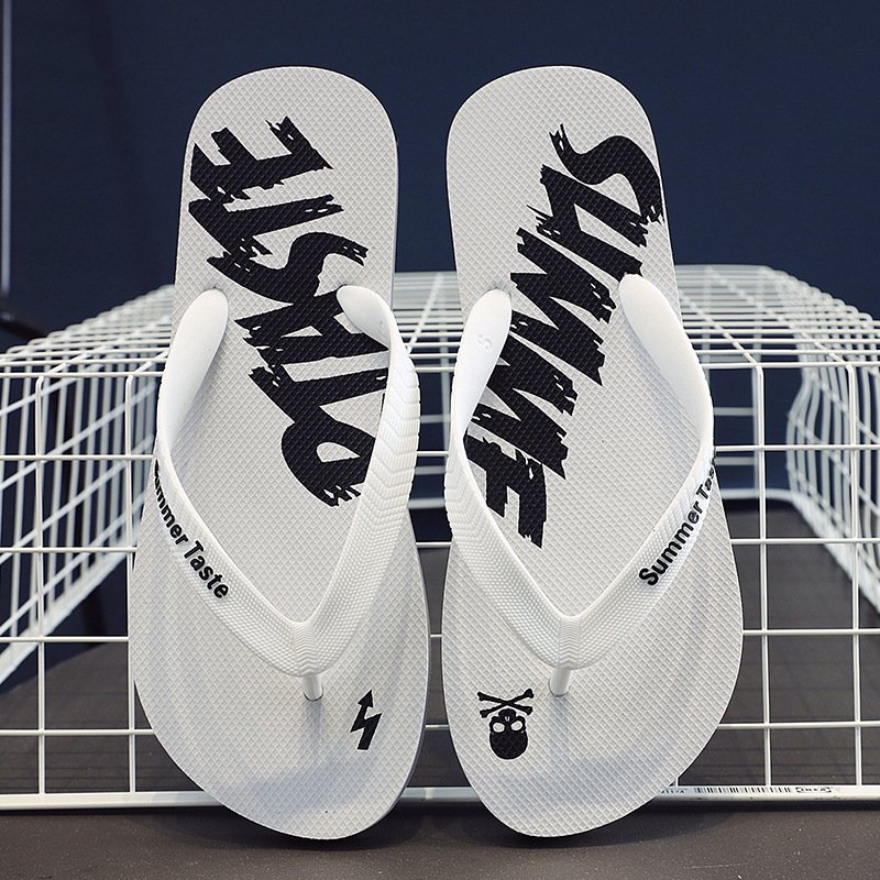 Outdoor Mens Slides Wear Summer holiday Non-slip slippers Beach Flip Flops Sandals