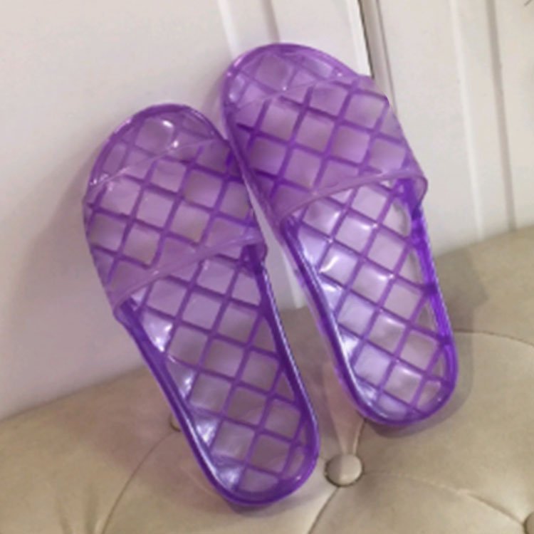 jelly transparent crystal jelly slippers designer slippers brands slipper Designer slide