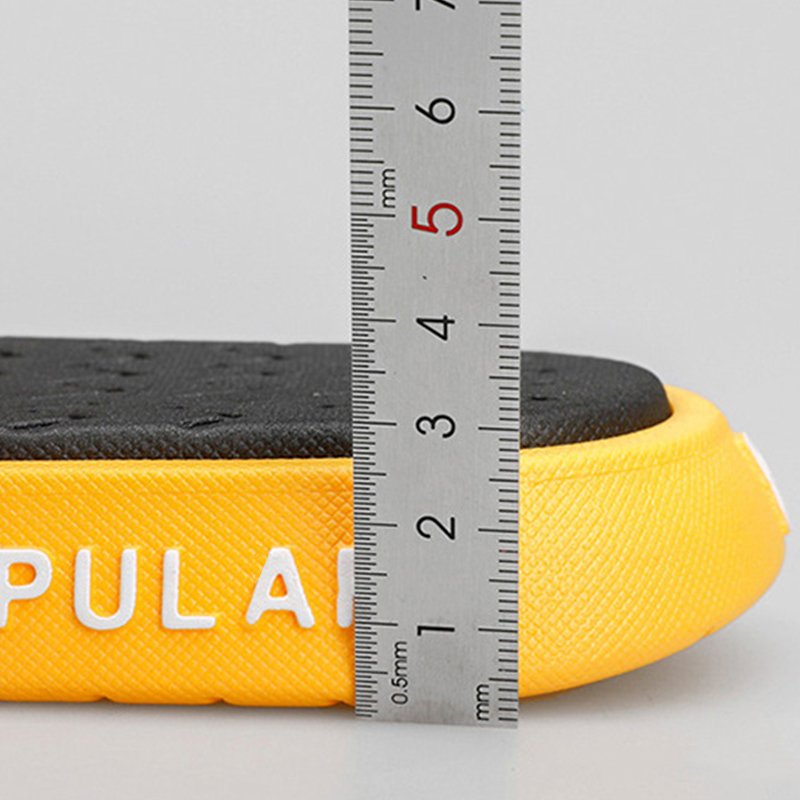 2023 Designer Summer New Beach Custom Logo Slipper Cool Geometric Style Triangle Men's Slides Slippers