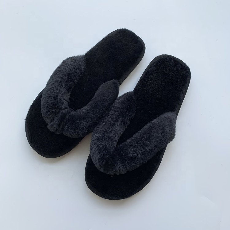 2021 luxury newest warm ladies fuzzy plush indoor slides slippers fluffy furry house slippers winter fur women flipflops