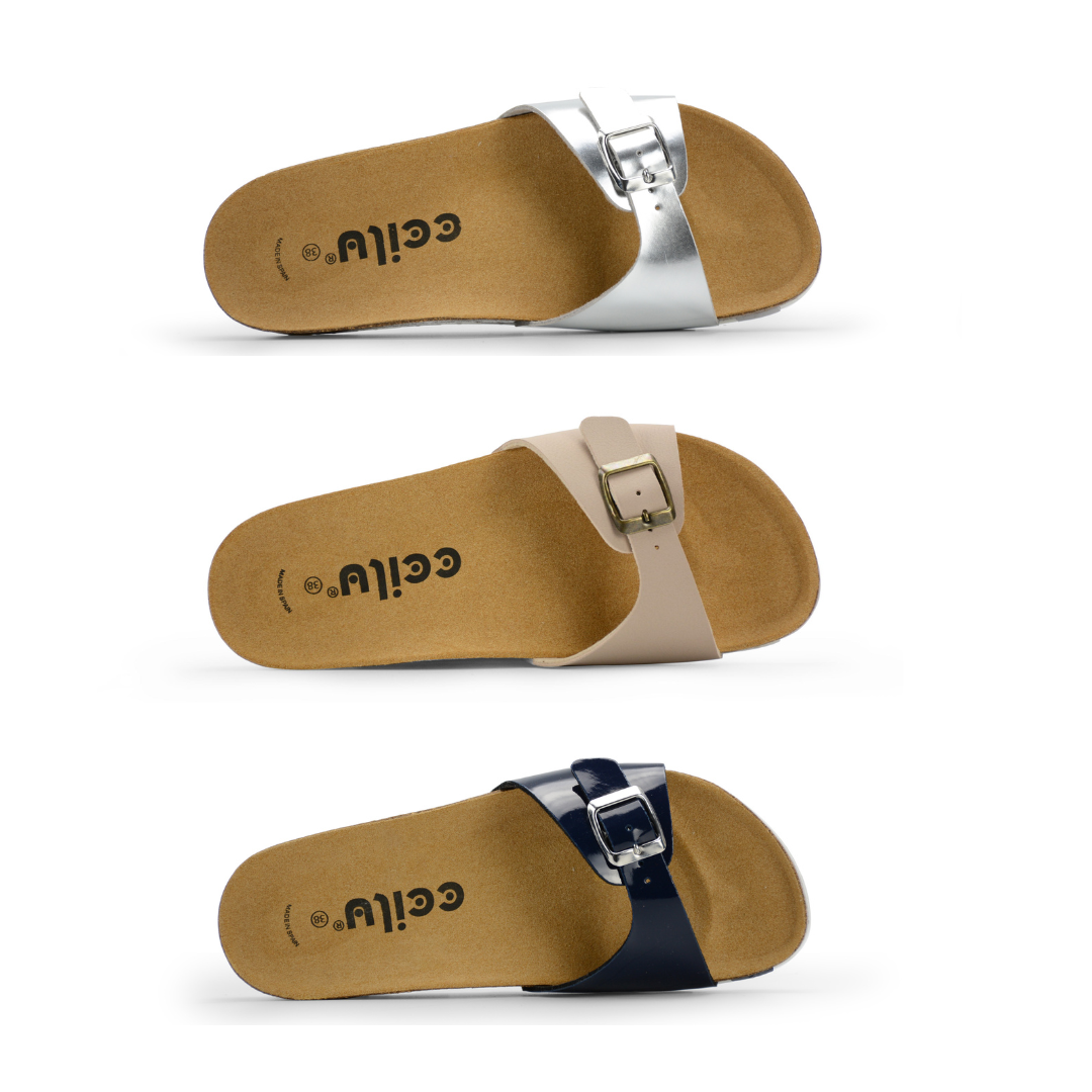Eco Friendly Odor Control Non Slip Buckle Strap Beach Slippers Slides Slippers Mg21