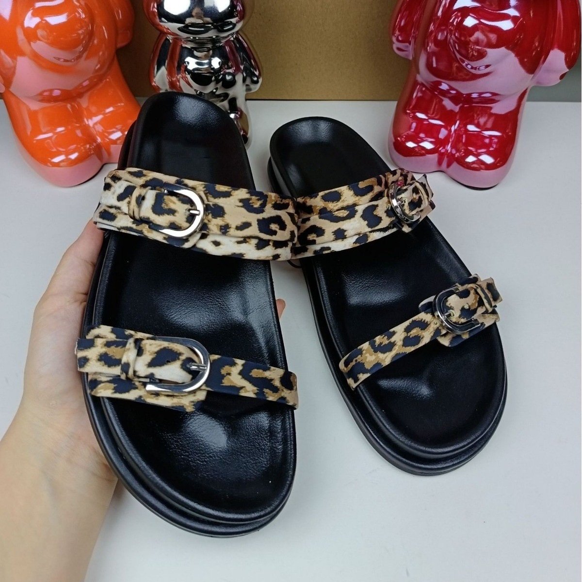 2024 High Quality Women Outdoor Babouche Ladies Fancy Slides Slippers Fashionable Female Flat Sandals Slippers