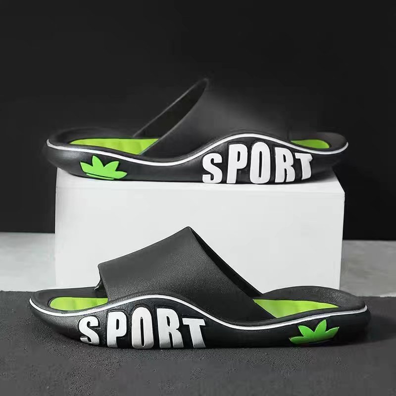 OEM Print Your Brand Logo Shoes Men Wholesale Beach Fashion Slides Mens Sports Slippers Blank Sandals Custom