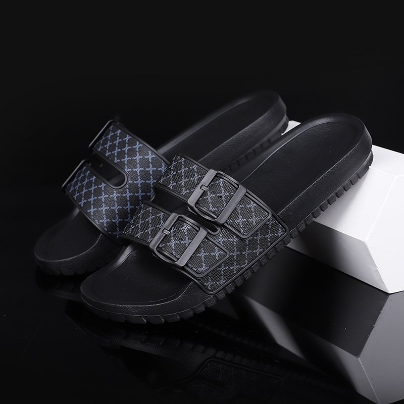 Manufacturer Wholesale Summer Men's Outdoor Slides Slippers Non-slip Wear-Resistant Flip Flops High Quality Sandals