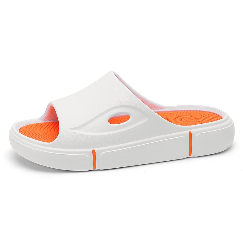 Men's Custom LOGO Slides Slippers For Summer Thick Soles Comfortable Quick-Drying Bath Home Slippers Beach Non-Slip Sandals