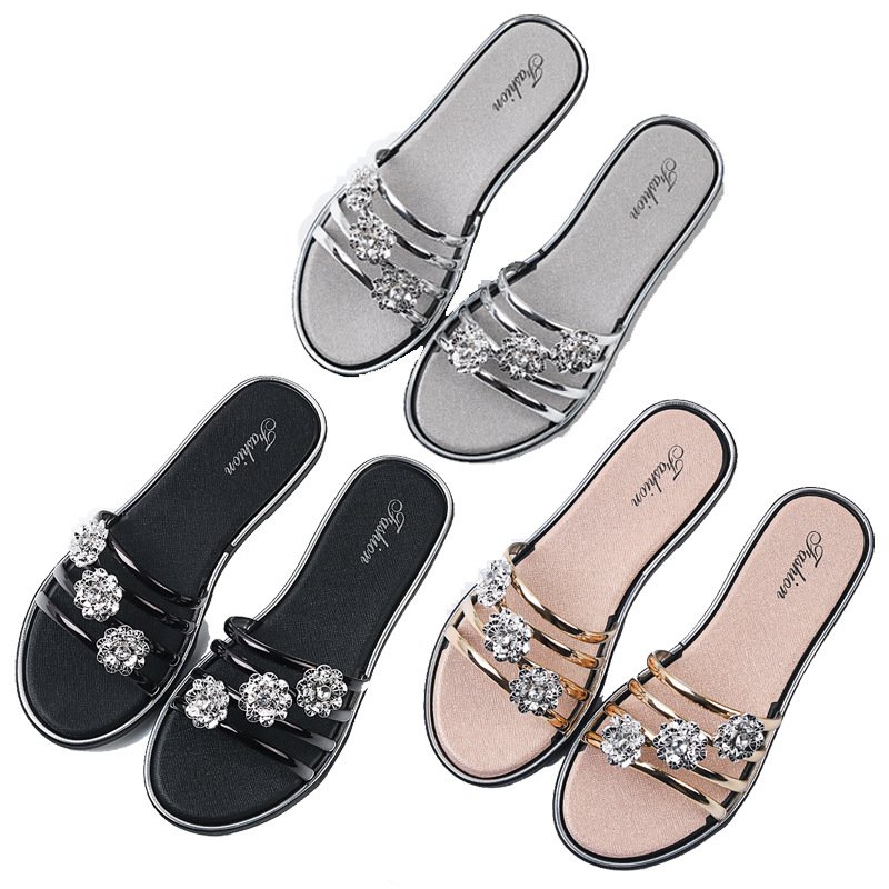 up-4426r Women Casual Flat Sandals Wholesale Cheap Slides Slippers Summer Non-Slip Sandals Slipper Shoes