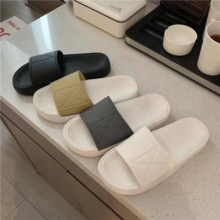 New Style Summer Design Women Sandal PVC House Slipper Customized Logo Print Shoes Slide Custom Men's Slippers