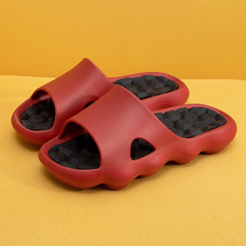 Summer water sport slide slipper casual sandals beach slipper for men hollow wave bottom summer slippers women wholesale