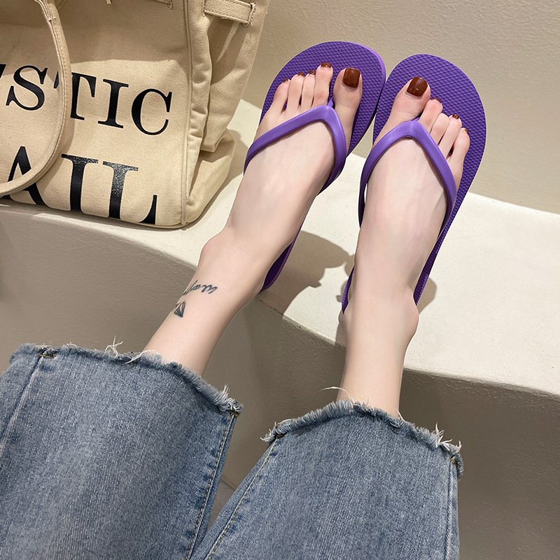 Wholesale Flip Flops Summer Anti-slip beach EVA Slide Slipper For Women