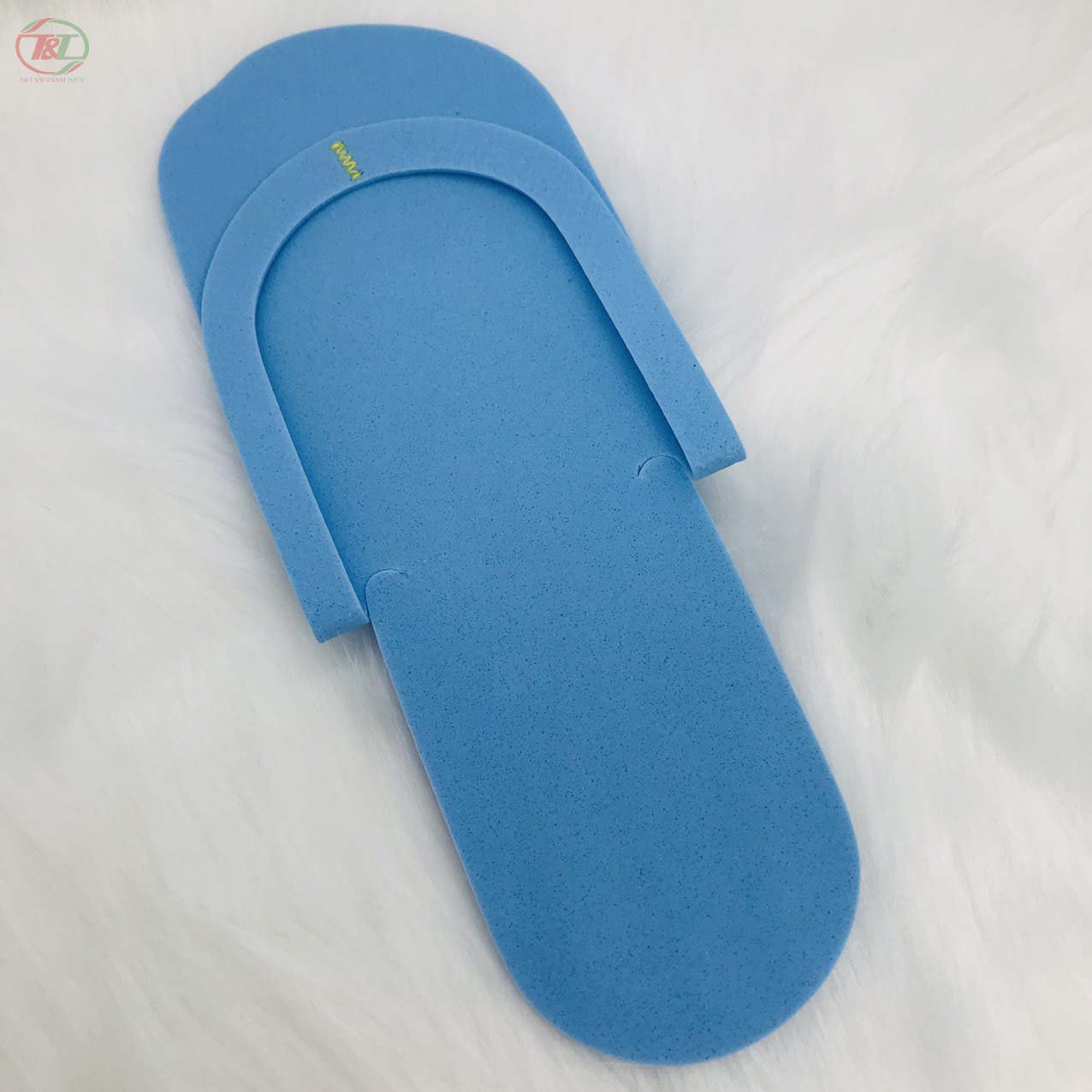 Vietnam Wholesale Lightweight Colorful Unisex Disposable Pedicure Flip Flop Eva Foam Slippers for Nail Beauty Salon Hotel Use